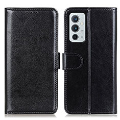 Handytasche Stand Schutzhülle Flip Leder Hülle M07L für OnePlus 9RT 5G Schwarz