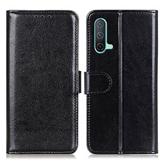 Handytasche Stand Schutzhülle Flip Leder Hülle M07L für OnePlus Nord CE 5G Schwarz