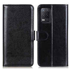 Handytasche Stand Schutzhülle Flip Leder Hülle M07L für Realme Q3i 5G Schwarz