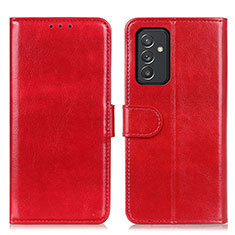 Handytasche Stand Schutzhülle Flip Leder Hülle M07L für Samsung Galaxy A15 4G Rot