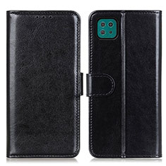 Handytasche Stand Schutzhülle Flip Leder Hülle M07L für Samsung Galaxy A22s 5G Schwarz