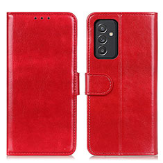 Handytasche Stand Schutzhülle Flip Leder Hülle M07L für Samsung Galaxy A82 5G Rot