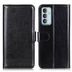 Handytasche Stand Schutzhülle Flip Leder Hülle M07L für Samsung Galaxy F23 5G Schwarz