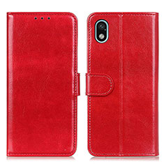 Handytasche Stand Schutzhülle Flip Leder Hülle M07L für Sony Xperia Ace III Rot