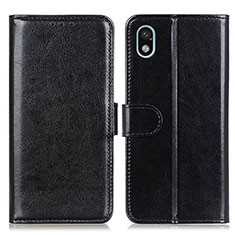 Handytasche Stand Schutzhülle Flip Leder Hülle M07L für Sony Xperia Ace III Schwarz