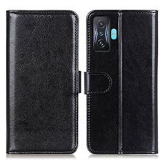 Handytasche Stand Schutzhülle Flip Leder Hülle M07L für Xiaomi Poco F4 GT 5G Schwarz