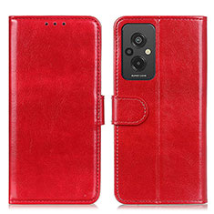 Handytasche Stand Schutzhülle Flip Leder Hülle M07L für Xiaomi Redmi 11 Prime 4G Rot