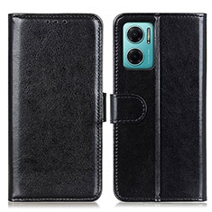 Handytasche Stand Schutzhülle Flip Leder Hülle M07L für Xiaomi Redmi 11 Prime 5G Schwarz