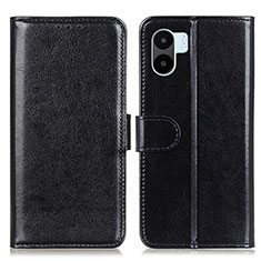 Handytasche Stand Schutzhülle Flip Leder Hülle M07L für Xiaomi Redmi A2 Plus Schwarz