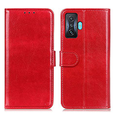 Handytasche Stand Schutzhülle Flip Leder Hülle M07L für Xiaomi Redmi K50 Gaming AMG F1 5G Rot