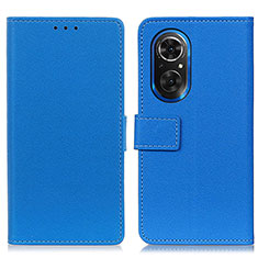 Handytasche Stand Schutzhülle Flip Leder Hülle M08L für Huawei Honor 50 SE 5G Blau