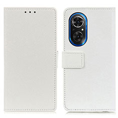 Handytasche Stand Schutzhülle Flip Leder Hülle M08L für Huawei Honor 50 SE 5G Weiß