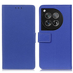 Handytasche Stand Schutzhülle Flip Leder Hülle M08L für OnePlus 12 5G Blau