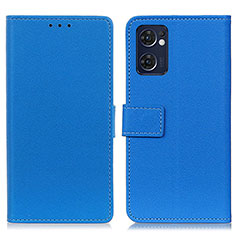 Handytasche Stand Schutzhülle Flip Leder Hülle M08L für OnePlus Nord CE 2 5G Blau