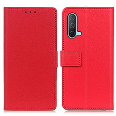 Handytasche Stand Schutzhülle Flip Leder Hülle M08L für OnePlus Nord CE 5G Rot