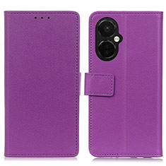 Handytasche Stand Schutzhülle Flip Leder Hülle M08L für OnePlus Nord N30 5G Violett