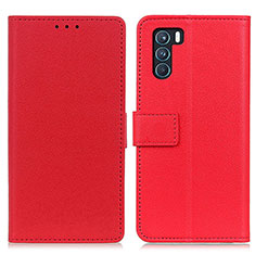 Handytasche Stand Schutzhülle Flip Leder Hülle M08L für Oppo K9 Pro 5G Rot