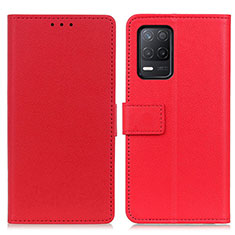 Handytasche Stand Schutzhülle Flip Leder Hülle M08L für Realme 8s 5G Rot