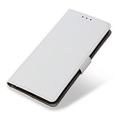 Handytasche Stand Schutzhülle Flip Leder Hülle M08L für Samsung Galaxy A02s Weiß