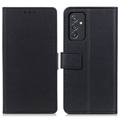 Handytasche Stand Schutzhülle Flip Leder Hülle M08L für Samsung Galaxy A05s Schwarz