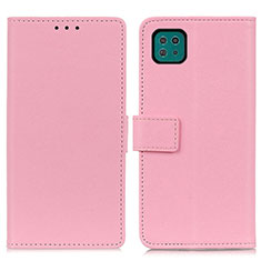 Handytasche Stand Schutzhülle Flip Leder Hülle M08L für Samsung Galaxy A22 5G Rosa