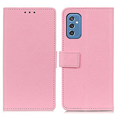 Handytasche Stand Schutzhülle Flip Leder Hülle M08L für Samsung Galaxy M52 5G Rosa