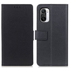 Handytasche Stand Schutzhülle Flip Leder Hülle M08L für Xiaomi Mi 11i 5G Schwarz