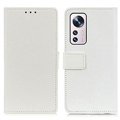 Handytasche Stand Schutzhülle Flip Leder Hülle M08L für Xiaomi Mi 12S Pro 5G Weiß