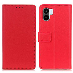 Handytasche Stand Schutzhülle Flip Leder Hülle M08L für Xiaomi Poco C50 Rot