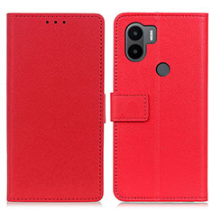 Handytasche Stand Schutzhülle Flip Leder Hülle M08L für Xiaomi Redmi A1 Plus Rot