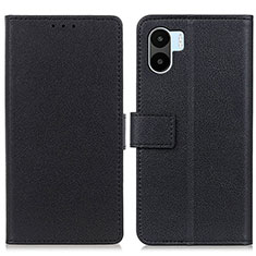 Handytasche Stand Schutzhülle Flip Leder Hülle M08L für Xiaomi Redmi A2 Plus Schwarz