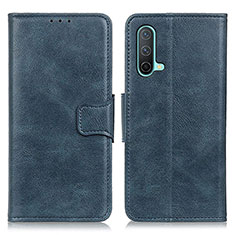 Handytasche Stand Schutzhülle Flip Leder Hülle M09L für OnePlus Nord CE 5G Blau