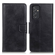 Handytasche Stand Schutzhülle Flip Leder Hülle M09L für Samsung Galaxy A05s Schwarz