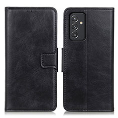 Handytasche Stand Schutzhülle Flip Leder Hülle M09L für Samsung Galaxy A15 4G Schwarz