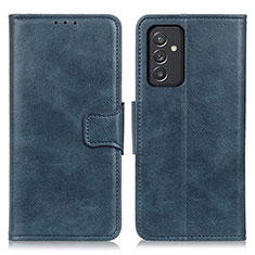 Handytasche Stand Schutzhülle Flip Leder Hülle M09L für Samsung Galaxy A55 5G Blau