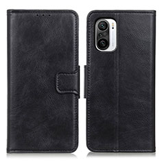 Handytasche Stand Schutzhülle Flip Leder Hülle M09L für Xiaomi Mi 11i 5G Schwarz