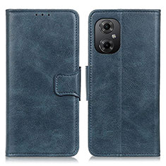 Handytasche Stand Schutzhülle Flip Leder Hülle M09L für Xiaomi Poco M4 5G Blau