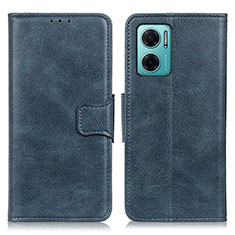 Handytasche Stand Schutzhülle Flip Leder Hülle M09L für Xiaomi Redmi 10 Prime Plus 5G Blau