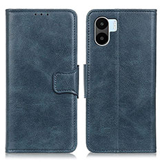 Handytasche Stand Schutzhülle Flip Leder Hülle M09L für Xiaomi Redmi A2 Plus Blau