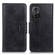 Handytasche Stand Schutzhülle Flip Leder Hülle M09L für Xiaomi Redmi Note 11R 5G Schwarz