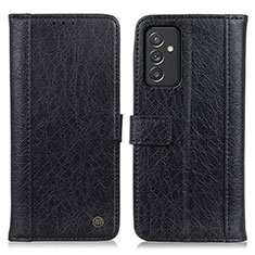 Handytasche Stand Schutzhülle Flip Leder Hülle M10L für Samsung Galaxy A15 5G Schwarz