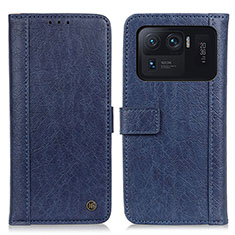 Handytasche Stand Schutzhülle Flip Leder Hülle M10L für Xiaomi Mi 11 Ultra 5G Blau