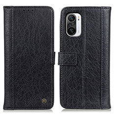 Handytasche Stand Schutzhülle Flip Leder Hülle M10L für Xiaomi Mi 11X 5G Schwarz