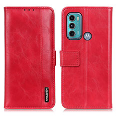 Handytasche Stand Schutzhülle Flip Leder Hülle M11L für Motorola Moto G60 Rot