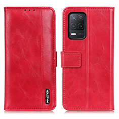 Handytasche Stand Schutzhülle Flip Leder Hülle M11L für Realme 8 5G Rot