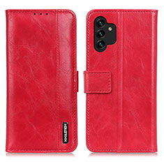 Handytasche Stand Schutzhülle Flip Leder Hülle M11L für Samsung Galaxy A13 4G Rot