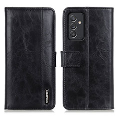 Handytasche Stand Schutzhülle Flip Leder Hülle M11L für Samsung Galaxy A24 4G Schwarz