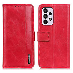 Handytasche Stand Schutzhülle Flip Leder Hülle M11L für Samsung Galaxy A33 5G Rot