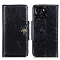 Handytasche Stand Schutzhülle Flip Leder Hülle M12L für Huawei Honor X6a Schwarz