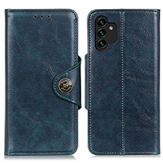 Handytasche Stand Schutzhülle Flip Leder Hülle M12L für Samsung Galaxy A04s Blau